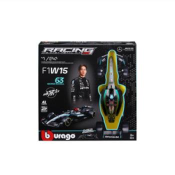 Bburago 1 /24 F1 KIT versenyautó pilótával - Mercedes /Russel kép