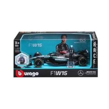 Bburago 1 /24 F1 versenyautó - MB AMG W15 E Performance Russel kép