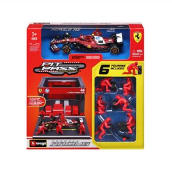 Bburago 1 /43 F1 versenyautó - Ferrari SF-25 Pit /Hamilton kép