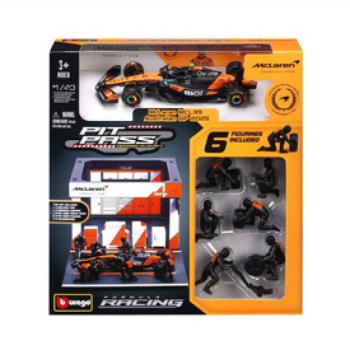 Bburago 1 /43 F1 versenyautó - Mclaren MCL38 Pit /Norris kép