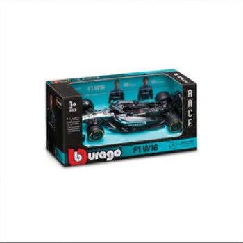Bburago: F1 versenyautó - Mercedes-AMG Petronas F1 W16 Team Russel 1:43 kép
