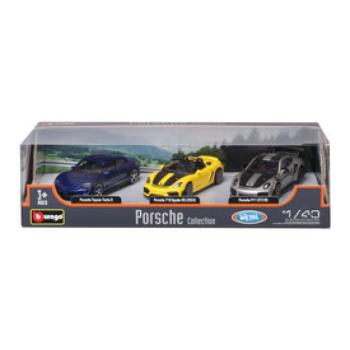 Bburago 1 /43 Porsche kollekció 3 db /csomag kép