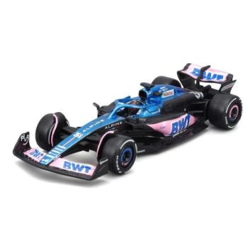 Bburago 1:43 RACE Formula F1 - BWT Alpine F1 Team A524 (2024) #31 (Esteban Ocon) - vezetővel kép