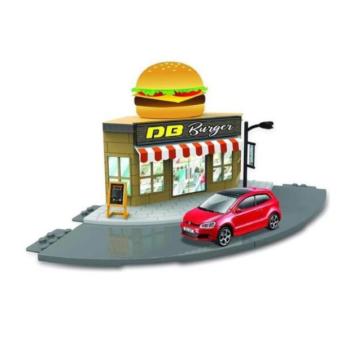 Bburago 1:43 Street Fire City gyorsétterem kép