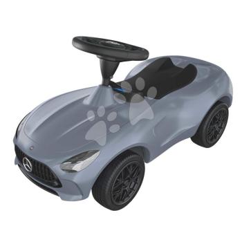 Bébitaxi autó Baby Booby AMG GT BIG hanggal és valósághű részletekkel a Mercedes szalonból szürke 18 hó-tól kép