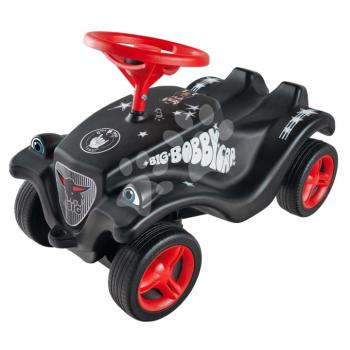 Bébitaxi autó Bobby Car Classic Little Rocker BIG fekete dudával és rockos matricákkal 12 hó-tól kép