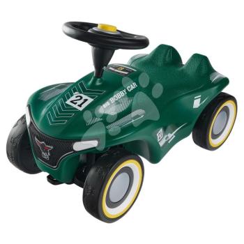 Bébitaxi autó versenyszámmal Bobby Car Neo RS Green BIG zöld dudával és halk kerekekkel 12 hó-tól kép