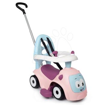 Bébitaxi bővithető Maestro Ride-On Pink 3in1 Smoby 3 hang tolókar kiesésgátló - mágikus szemek 6 hó-tól kép