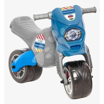 Bébitaxi rendőrségi kismotor Cross Dohány maxi nagyság kék 50 kg teherbírással kép