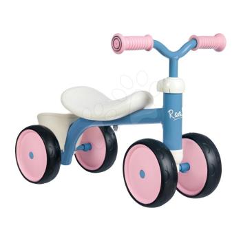 Bébitaxi Rookie Pink Smoby fémvázzal és forgatható kormánnyal 12 hó-tól kép