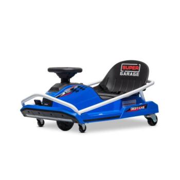 Beneo Motors driftelő Gokart 24V, kék, 300W Kefe nélküli Motor, Lítium akkumulátor, Dr kép