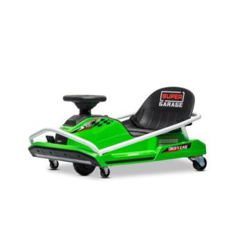 Beneo Motors driftelő Gokart 24V, zöld, 300W Kefe nélküli Motor, Lítium akkumulátor, D kép