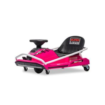 Beneo Motors driftelős Gokart 24V, rózsaszín, 300W Kefe nélküli Motor, Lítium akkumulátor, D