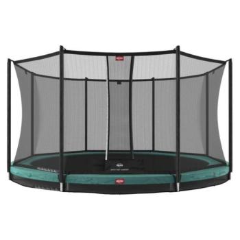 BERG InGround Favorit 430 Zöld + biztonsági háló Comfort kép