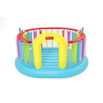 Bestway Felfújható játszóközpont Fisher-Price Bouncetopia, 2,26 x 1,75 x 1,38m kép