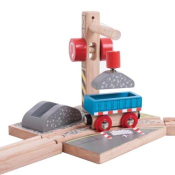 Bigjigs Rail Crane kaviccsal kép