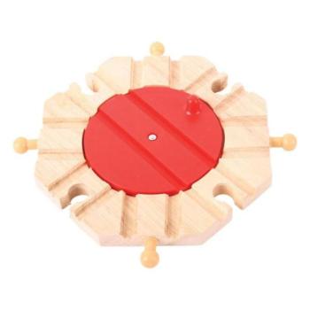 Bigjigs Rail forgóajtó 8 kijárattal kép