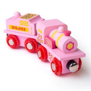 Bigjigs Rail Pink jig zsenge kép