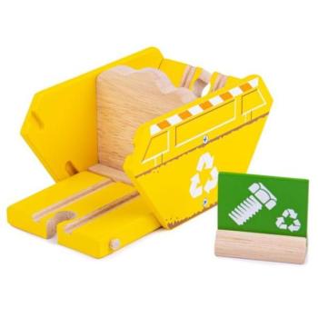 Bigjigs Rail Recycling konténer kép