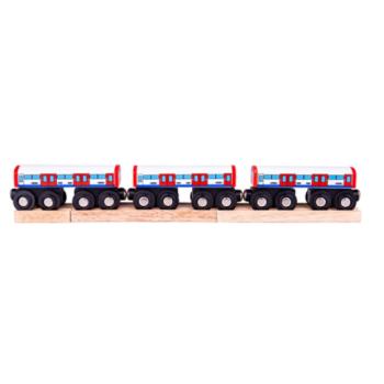 Bigjigs Rail Subway kocsik kép