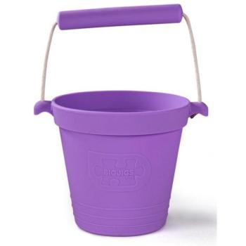 Bigjigs Toys Beach vödör lila kép