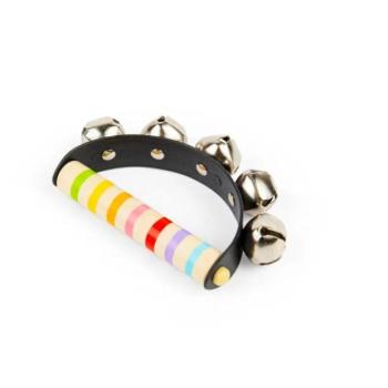 Bigjigs Toys Csörgők fa fogantyúval kép