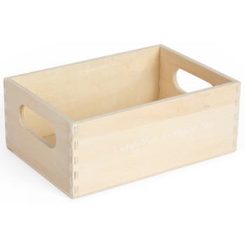 Bigjigs Toys Fa ételdoboz kép