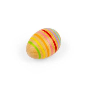 Bigjigs Toys Fa zenei tojás csíkos kép