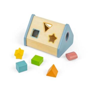 Bigjigs Toys Formabedobó házikó kép