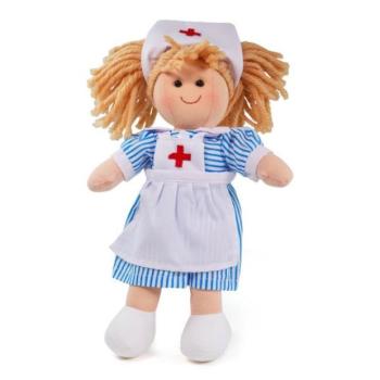 Bigjigs Toys Kendő baba nővér Nancy 28 cm kép