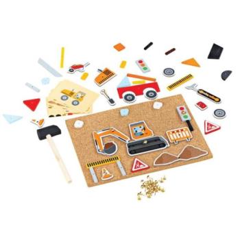 Bigjigs Toys Kreatív kalapácsjáték a jobb oldalon
