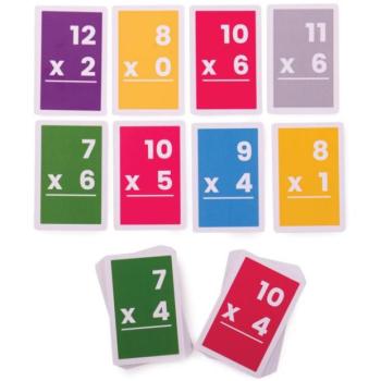 Bigjigs Toys szorzókártyák 7-12 kép