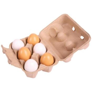 Bigjigs Toys Tojás dobozban 6 db kép