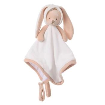 BK MELISSA BABY RUG plüssmackó rózsaszín fülekkel (30cm) ajándékdobozban kép