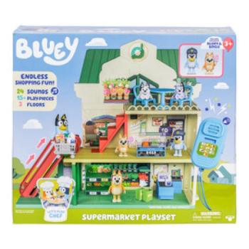 Bluey Szupermarket Nagy Szett kép