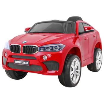 BMW X6 M elektromos kisautó pirosra festve kép