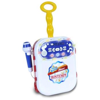 Bontempi karaoke kocsi MP3-mal, hangfelvétel, 10 dallam, 9 dal, fényeffektusok kép