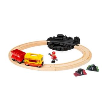 Brio Vonatpálya változó drágakövekkel és tehervonattal