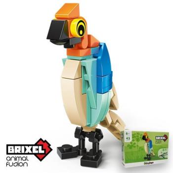 Brixel: Animal fusion állatépítő játék – papagáj kép