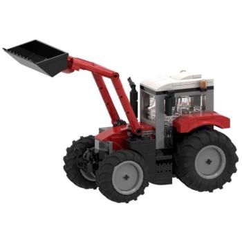 BRIXIES Plus 222.775 Massey Ferguson 5S – traktor homlokrakodóval, 269 LE kép
