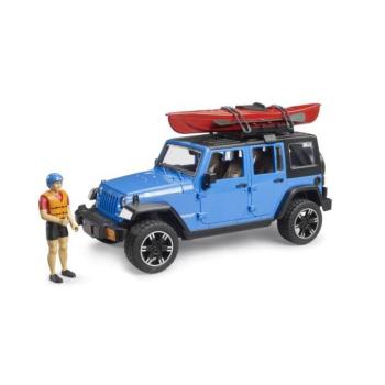 Bruder 2529 Jeep Wrangler Rubicon kajakkal és figurával kép