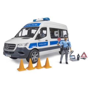 Bruder 2683 MB Sprinter Police fényekkel és hanggal kép