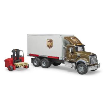 Bruder 2828 Mack UPS targonca targoncával kép