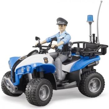 Bruder 63010 Rendőrségi quad rendőr figurával kép