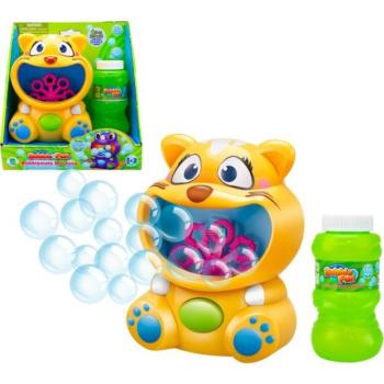 Bubble Fun Buborékfújó Gép Macska utántöltővel 118 ml