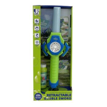 Buborékfújó lézerkard fénnyel és hanggal + 110 ml folyadék kép