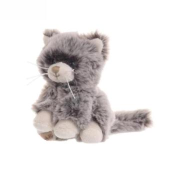 BUKOWSKI Kitty macska sötét kulcstartó 10 cm