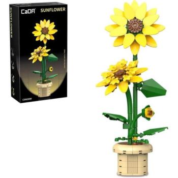 CADA Építőkészlet Napraforgó 27,4 cm