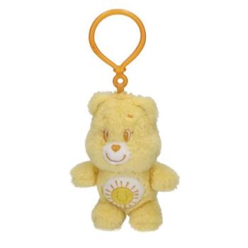 CARE BEARS Sárga kulcstartó plüss 12cm kép
