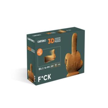 Cartonic Karton 3D puzzle F*uck kép